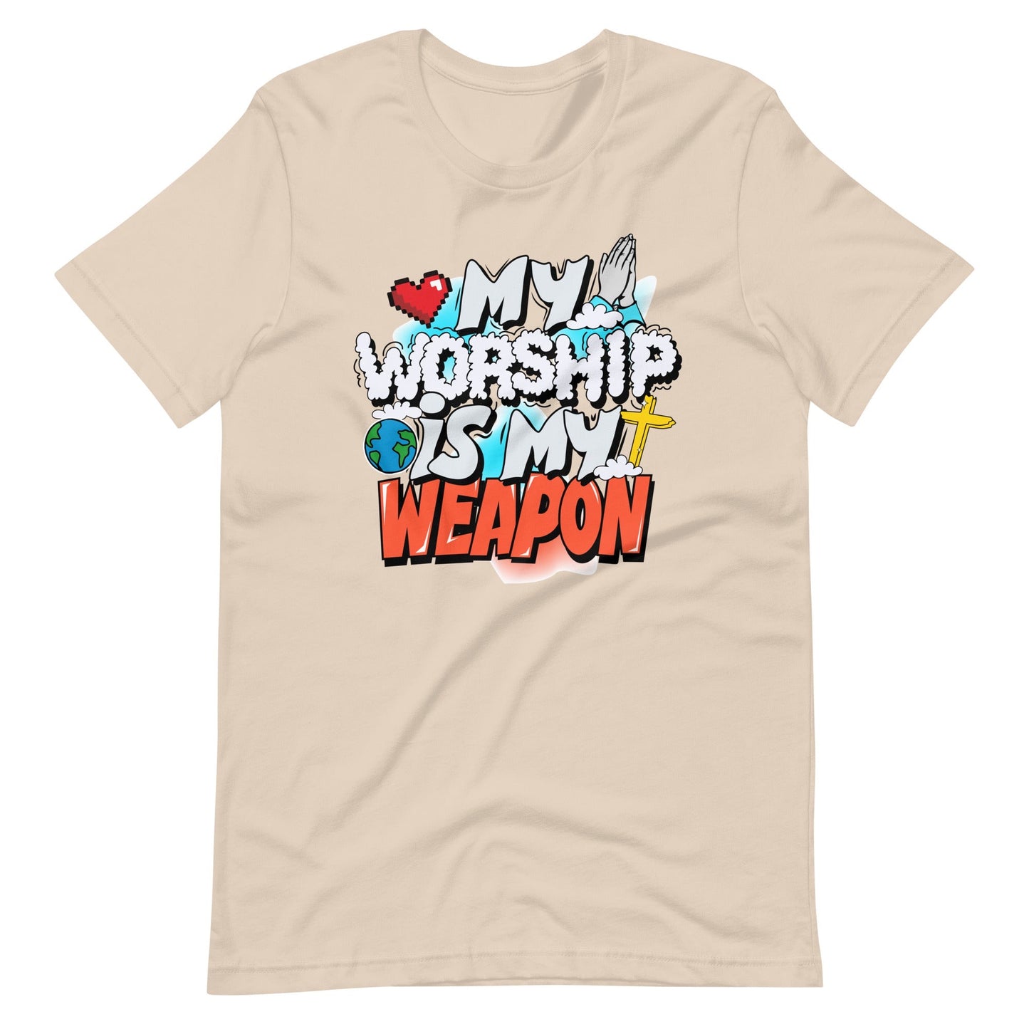 My Worship is my Weapon Faith Tee