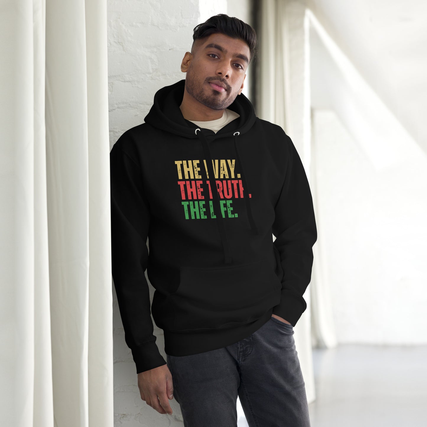 The Way , The Truth , The Life Faith Hoodie