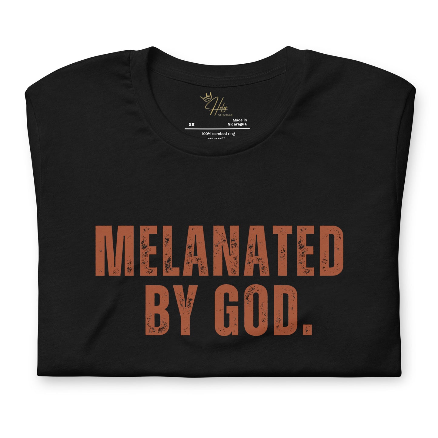 Melanated by God Tee