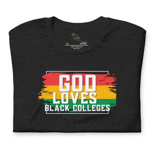 God Loves Black Colleges Tee