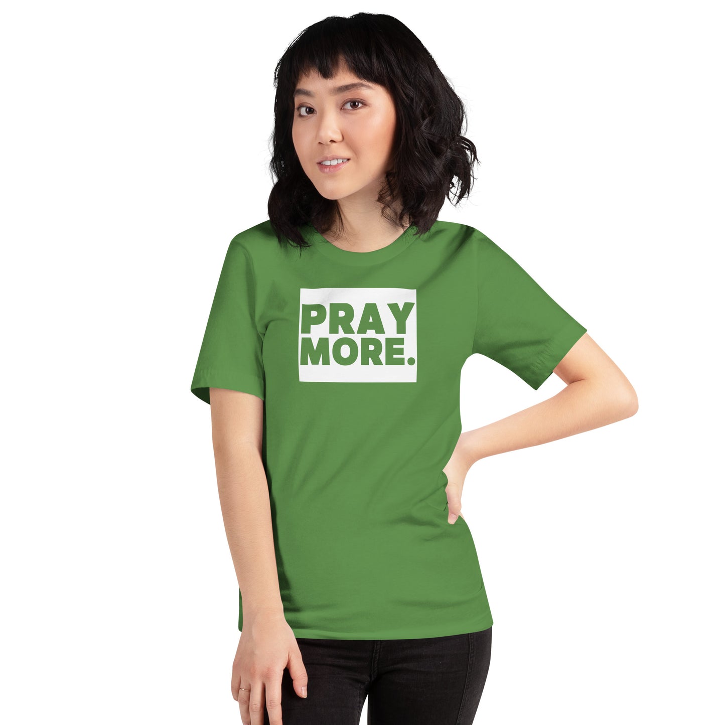 PRAY MORE. Signature Faith Tee