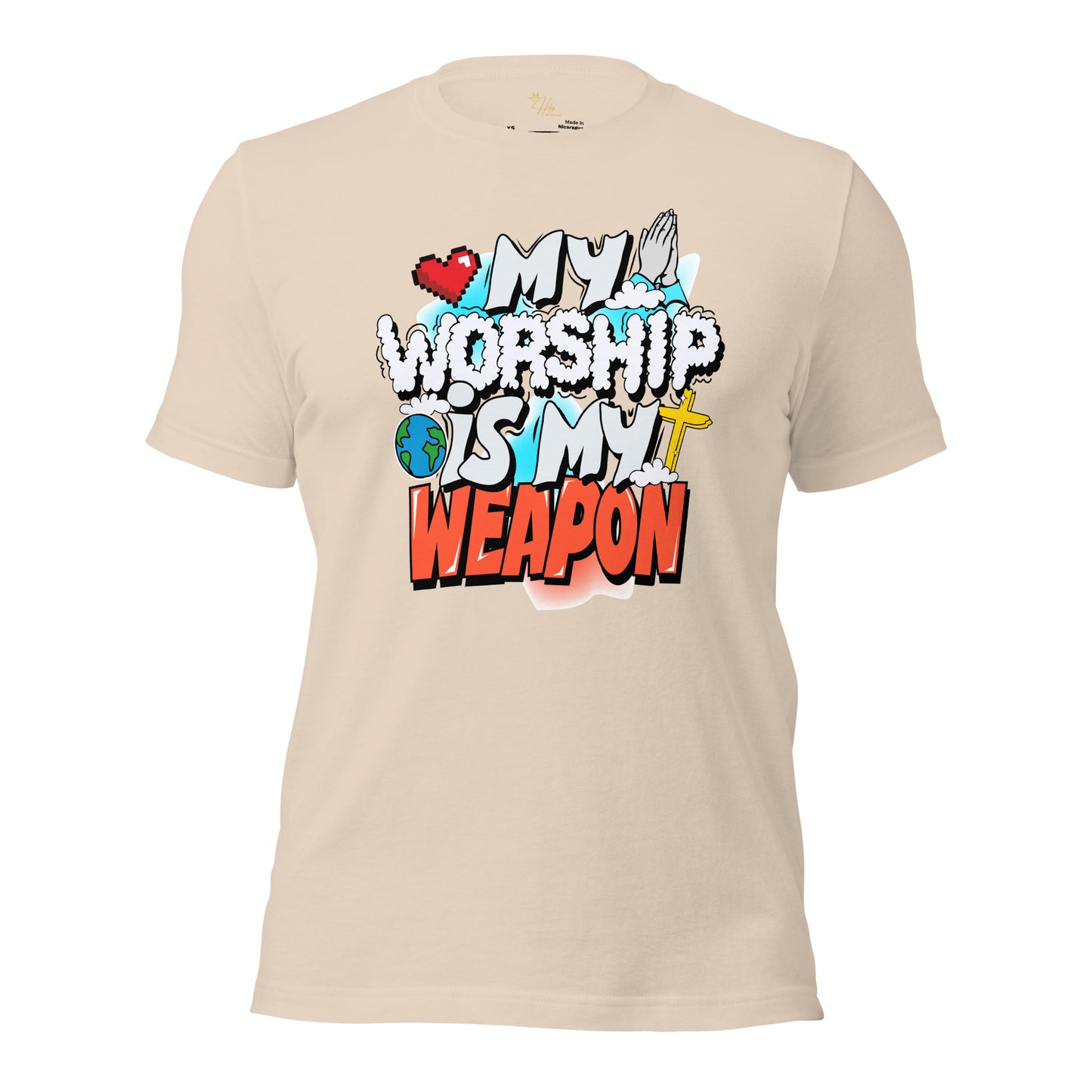 My Worship is my Weapon Faith Tee